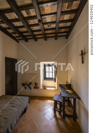 Monasterio de Santa Maria de la Rabida, Palos de la Frontera, Province of Huelva, Andalusia, Spain 124650402