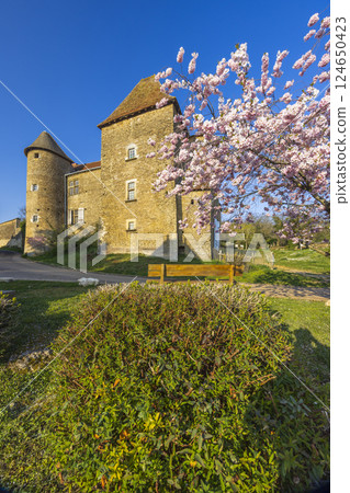 Chateau de Bissy-sur-Fley too Chateau de Pontus de Tyard, Bissy-sur-Fley, Burgundy, France Chateau de Bissy-sur-Fley too Chateau de Pontus de Tyard, Bissy-sur-Fley, Burgundy, France 124650423