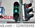 Berlin Ampelmann pedestrian traffic light 124650448