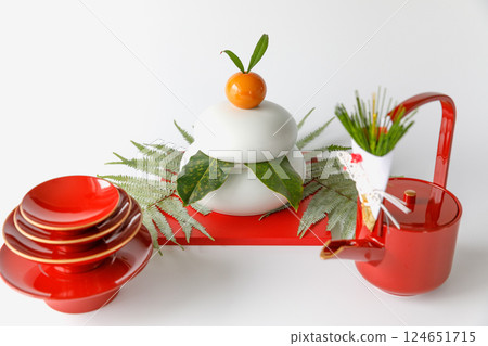 火燒餅和陶罐 火燒餅和陶罐 124651715