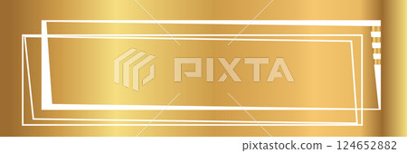 Luxury gold frame, art deco white golden border. Geometric Gatsby - style background Luxury gold frame, art deco white golden border. Geometric Gatsby - style background 124652882
