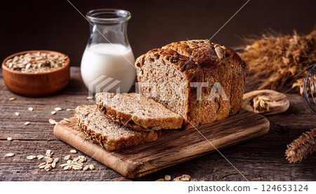 Firefly Whole Wheat Bread with Mixed Cereal with Milk 124653124