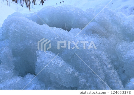 Icicles at Taroshi Falls 124653378