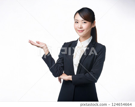 女導師帶著微笑引導 124654664