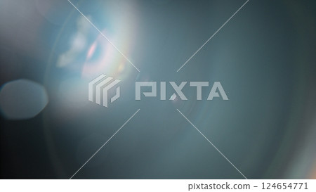 Abstract background of real lens flare for overlay or transition 124654771