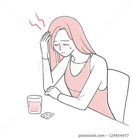 一個女人頭疼 124654977