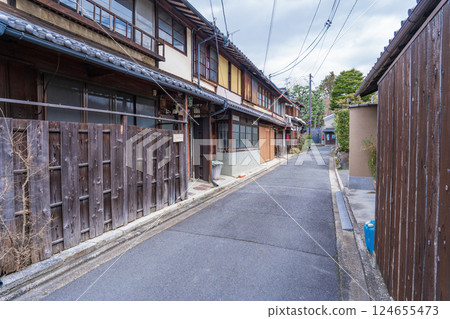 Kyoto City Kyoto Streets 124655473