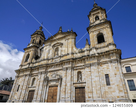 Candelaria historic downtown district, Bogota colombia Candelaria historic downtown district, Bogota colombia 124655809