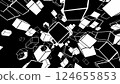 VJ 抽象立方體黑白粒子簡單 [另一個版本可用] 124655853