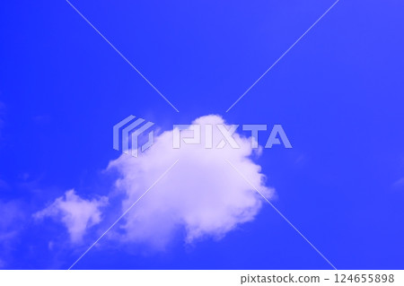 藍天白雲（壁紙素材） 124655898