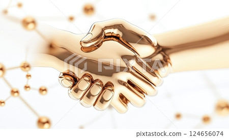 Handshake Between Businesspeople Signifying Successful Deal or Agreement Handshake Between Businesspeople Signifying Successful Deal or Agreement 124656074