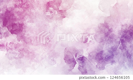 水彩畫的紋理背景 水彩畫的紋理背景 124656105