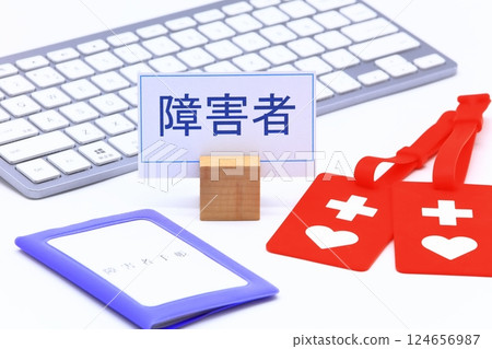 殘障人士形象 124656987