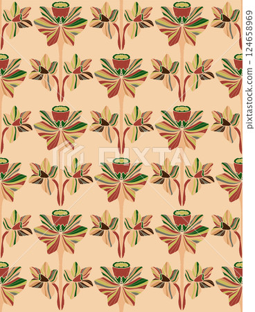 seamless pattern with red bows seamless pattern with red bows 124658969