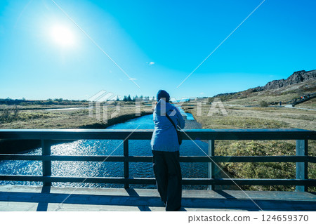 冰島美麗的風景 124659370