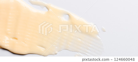 The texture of a cosmetic cream or balm The texture of a cosmetic cream or balm 124660048