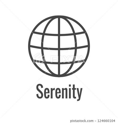 Zen Meditation Mandala Design Symbol Concept with Yoga Idea Zen Meditation Mandala Design Symbol Concept with Yoga Idea 124660104