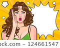 woman talking whispering gossip secret retro pop art comic vintage 124661547