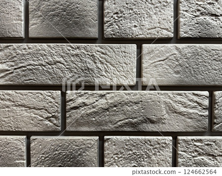 Close-Up of Textured Brick Wall with Detailed Surface Close-Up of Textured Brick Wall with Detailed Surface 124662564