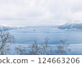 Lake Mashu in winter, Teshikaga Town, Hokkaido 124663206