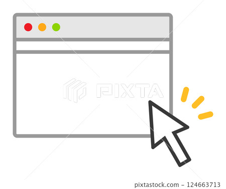 電腦視窗和遊標 124663713
