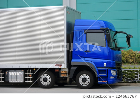 Logistics truck Logistics truck 124663767