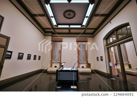 View of the Bank of Japan's former Otaru branch financial museum 124664091