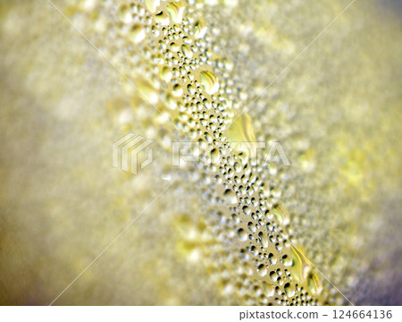 Water Condensation Small Bubbles Moisture on a Glass Window Close up Abstract Background Water Condensation Small Bubbles Moisture on a Glass Window Close up Abstract Background 124664136