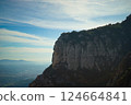 Montserrat, a group of strange rock formations on the outskirts of Spain 124664841