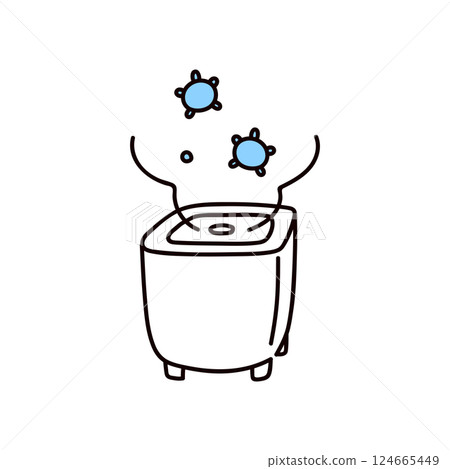 黴菌和加濕器插圖 124665449