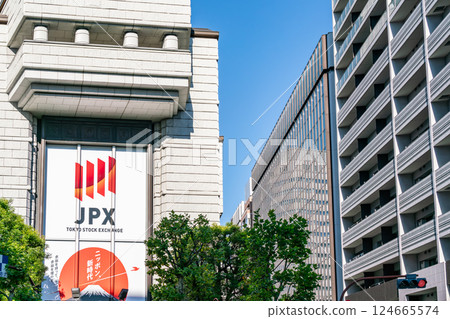 [東京] 東京證券交易所週邊的城市景觀 124665574