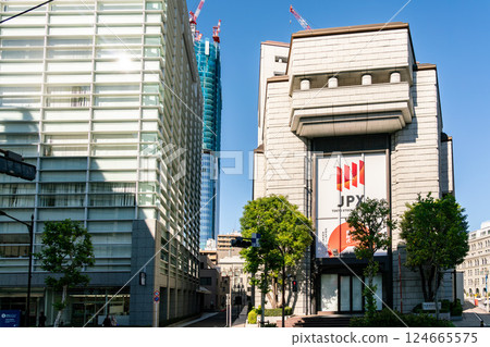 [東京] 東京證券交易所週邊的城市景觀 124665575