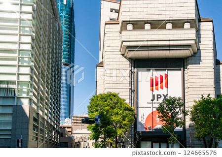 [東京] 東京證券交易所週邊的城市景觀 124665576