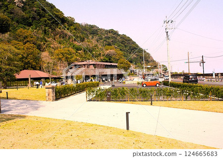 旅遊景點仙岩園的入口 旅遊景點仙岩園的入口 124665683