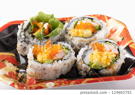 Seaweed roll 124665781