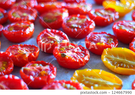 Handmade dry tomato 124667990