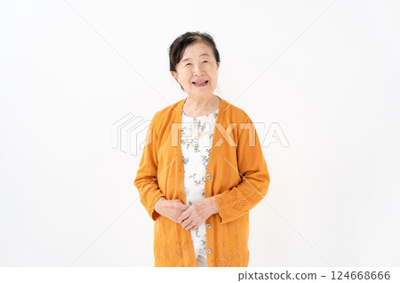 高級女性肖像 124668666