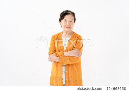 高級女性肖像 124668668