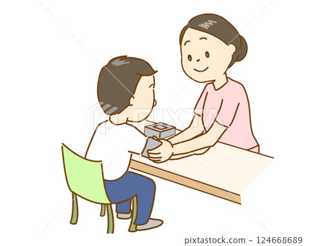 護士測量血壓 124668689