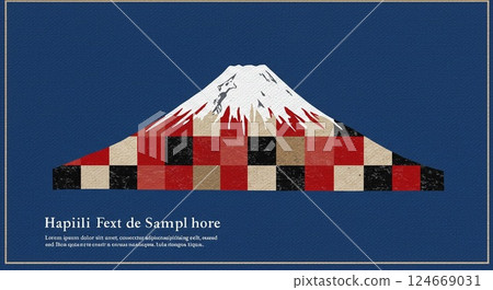 Fantastic view of Mt. Fuji 124669031