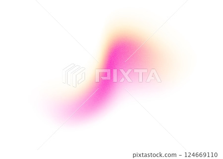 Abstract gradient shape with noise, pink blurred grainy color gradation, vibrant design element. Abstract gradient shape with noise, pink blurred grainy color gradation, vibrant design element. 124669110