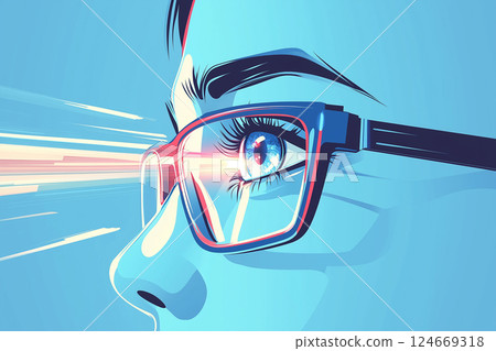 Eye health (blue light/vision care) Eye health (blue light/vision care) 124669318