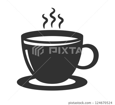 Hot Coffee Cup Hot Coffee Cup 124670524