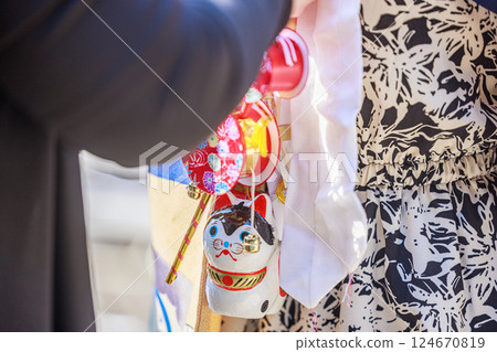 Accessories of the shrine visit 124670819