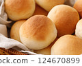 圓麵包 124670899