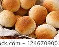 Round bread 124670900