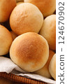 Round bread 124670902