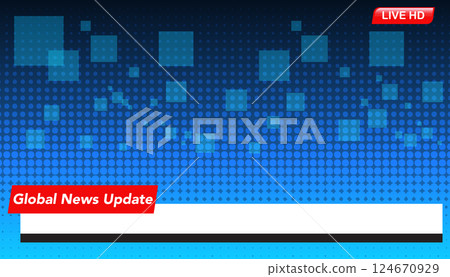 Dynamic News Broadcast Template 124670929