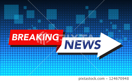 Breaking News Vector Illustration 124670948