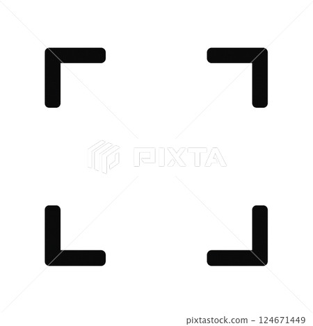 焦點框架圖標 124671449